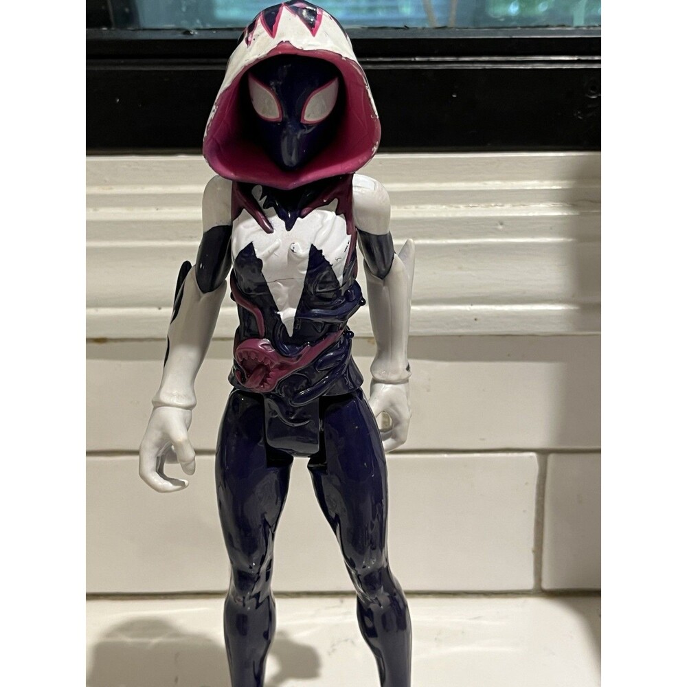 Marvel Titan Hero 12in Lot 4 Venomized Ghost-Spider Ronin Falcon Captain America